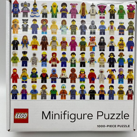 Lego Minifigure puzzle 1000 pieces sealed 25"x20" - Picture 3 of 7